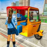 highway tuk tuk rickshaw（蹦蹦人力车驾驶）