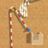 Bouncy Rope（弹力绳球道）