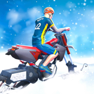 snow bike ride（雪地自行车骑行）