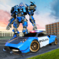 警车机器人变形战游戏安卓版