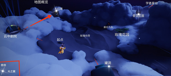 光遇小王子季先祖位置在哪？小王子季六位先祖位置分布图大全图片1
