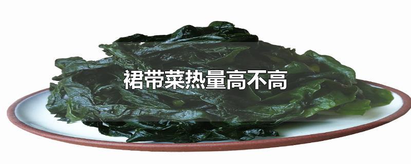 裙带菜热量高不高-最新裙带菜热量高不高整理解答