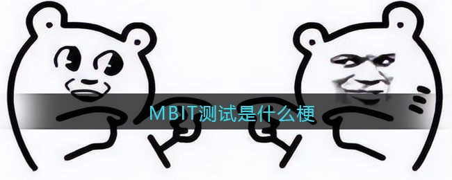 MBIT测试是什么梗/意思-抖音热梗含义出处