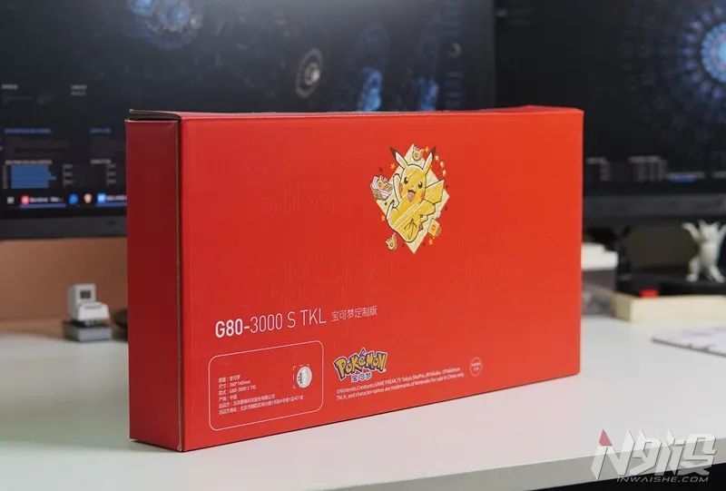 CHERRY宝可梦系列2022款机械键盘开箱