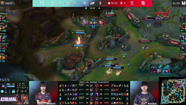 英雄联盟LPL：TES击败V5，顺利晋级决赛，网友纷纷点赞！