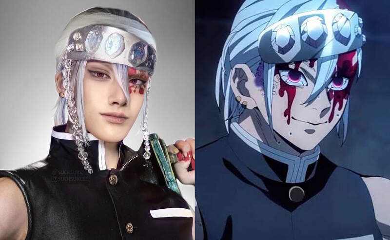 AI技术还原鬼灭之刃天元以及他的三位老婆，这颜值是人生胜利组了