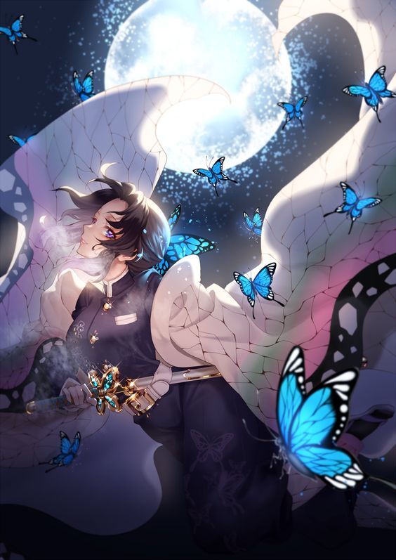 鬼灭之刃美图精选：蝴蝶忍