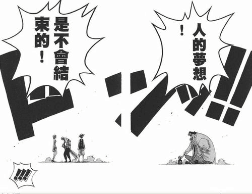 海贼王中黑胡子说的“人的梦想，是不会终止的！”到底是什么意思？