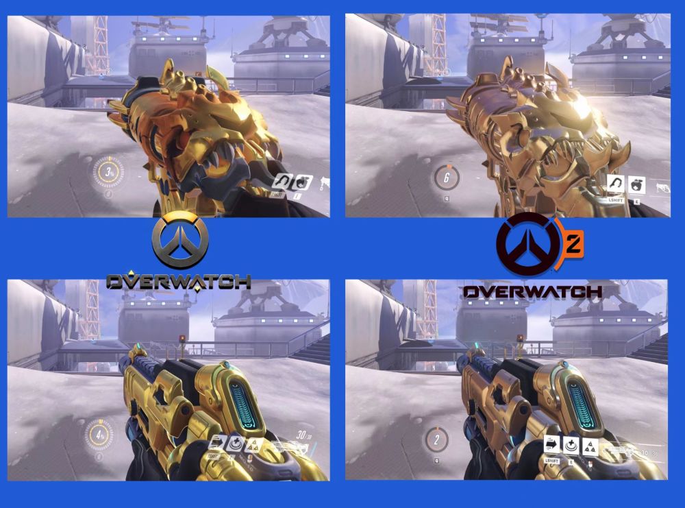 玩家呼吁重做《守望先锋2》金枪皮肤