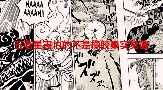 海贼王1048话：五老星为何会害怕橡胶果实觉醒？只因路飞会变天王