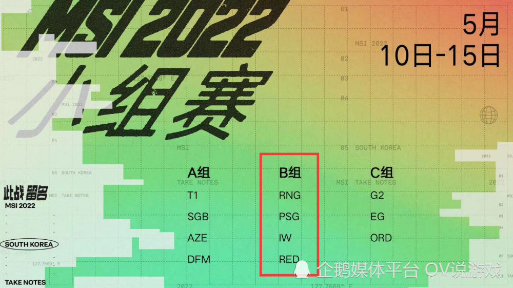 MSI季中赛：RNG小组赛总不会翻车吧？不全胜出线都算是意外了！