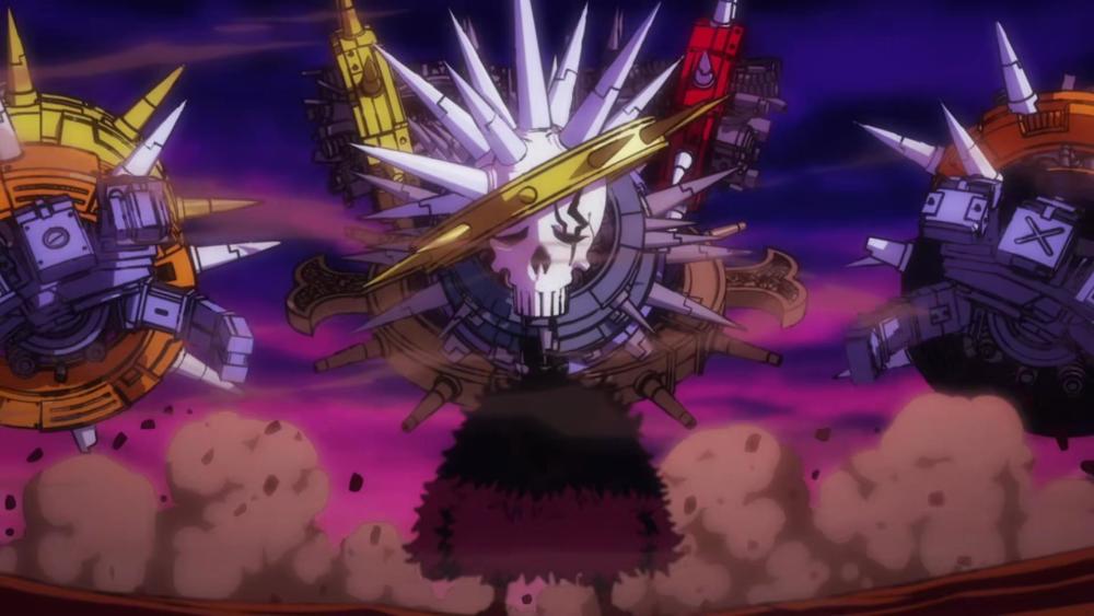 海贼王1017集预告：三船长释放合力技，罗怎么也能掌控雷电了？