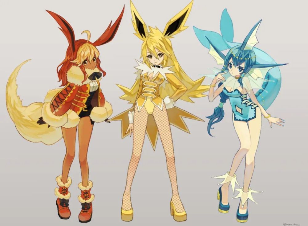 宝可梦娘 同人合集 变化之后的宝可梦你认识多少呢？