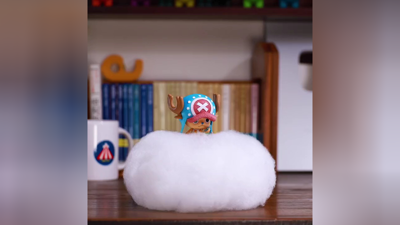 纵享丝滑，乔巴的幸福棉花糖！