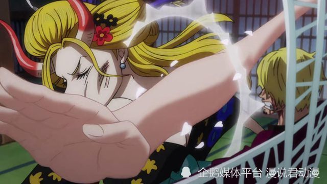 海贼王1021集：花VS蜘蛛，罗宾恶魔属性将现，黑玛利亚火力全开