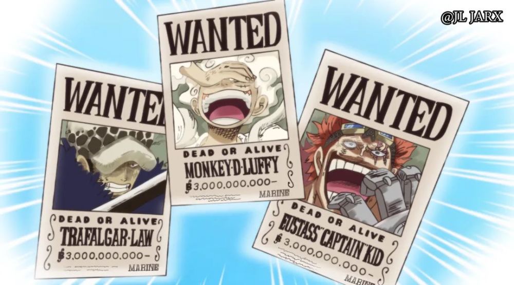 新悬赏令、新四皇、澡堂福利，海贼王漫画上色作品分享