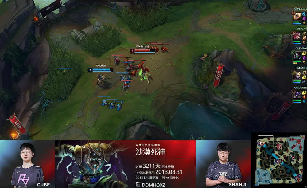 时隔九年LPL重现狗头上单，八百层被动一打五，不愧是天使克星！