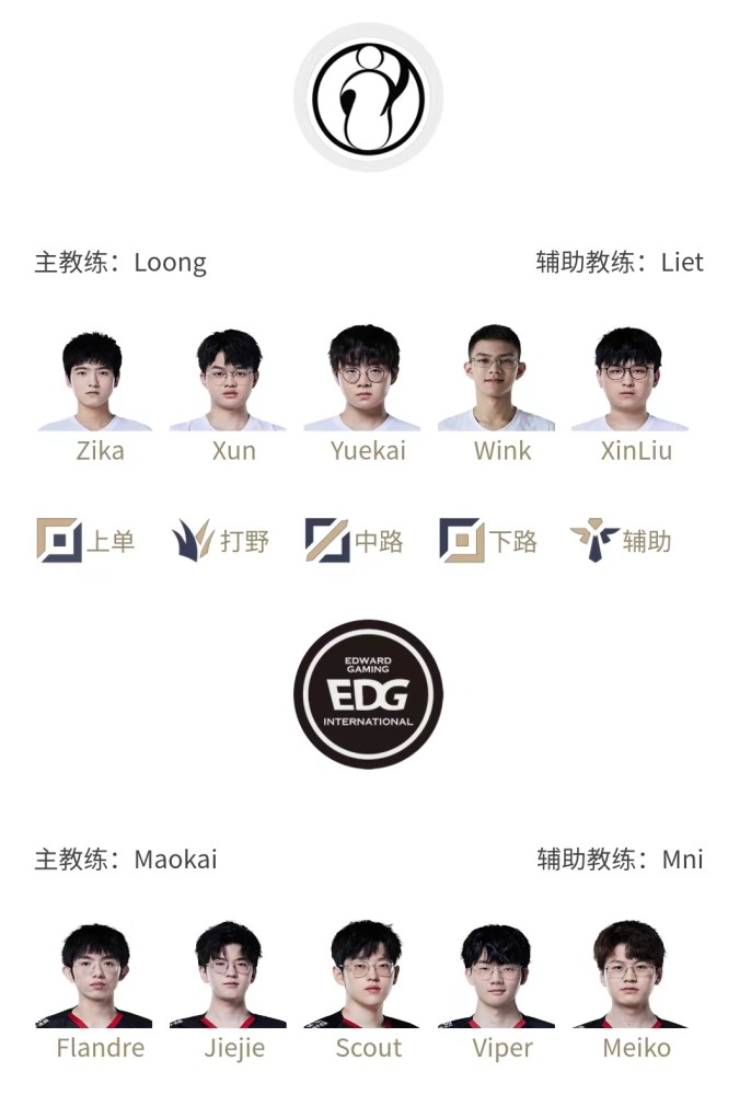 LPL夏季赛6月22日首发名单，icon首发迎战Tian