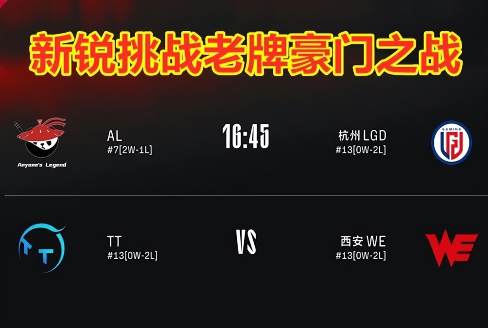 TT零封WE，算是爆冷吗？网友评论：输比赛，是WE的基本操作！