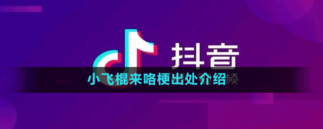 小飞棍来咯是什么梗-抖音小飞棍来咯梗出处介绍