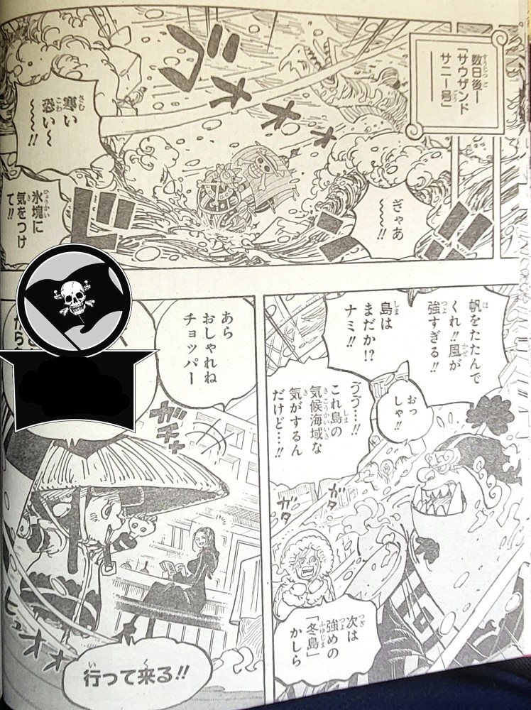 海贼王1060话：有趣，波妮掌握真相被CP追杀，乔巴救了她