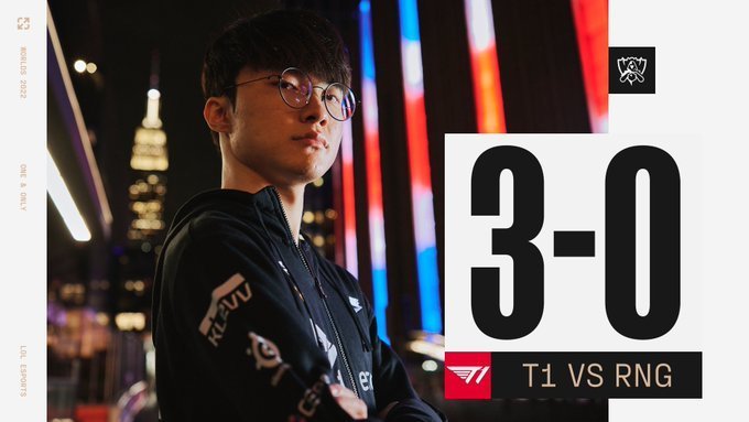 推特网友热议T1战胜RNG：RNG依然很好，LPL>LCK