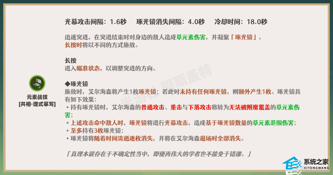 原神艾尔海森天赋加点顺序推荐,轻松打出爆炸伤害(附技能解析)