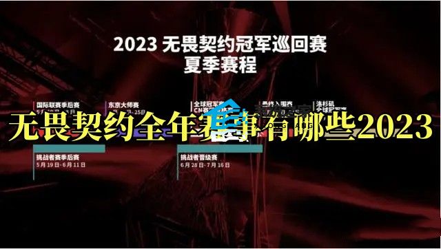 无畏契约全年赛事有哪些2023 无畏契约(瓦罗兰特)全年赛事观赛指南