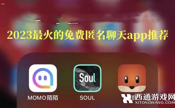 免费匿名聊天的软件-2023最火的免费匿名聊天app推荐