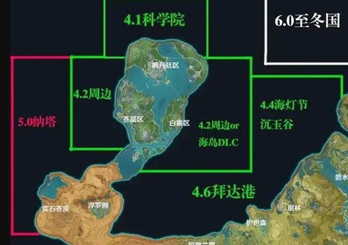 原神4.3卡池角色确认（原神4.3up卡池角色一览、新地图开放）